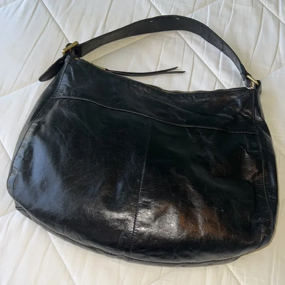 ⭐️ HOBO Leather Shoulder Bag - Picture 4 of 12